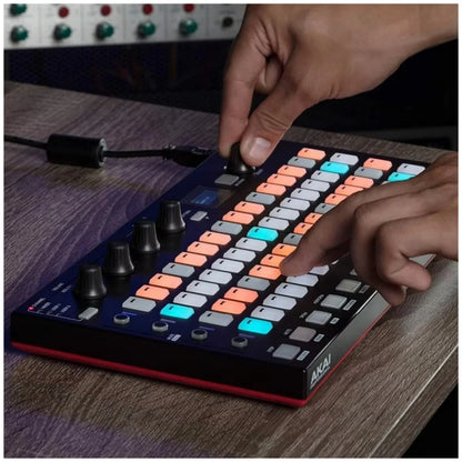 AKAI Professional Fire FL Studio Performance Controller, for DJ Stage with 4 Banks of Assignable Touch-Capacitive Knobs