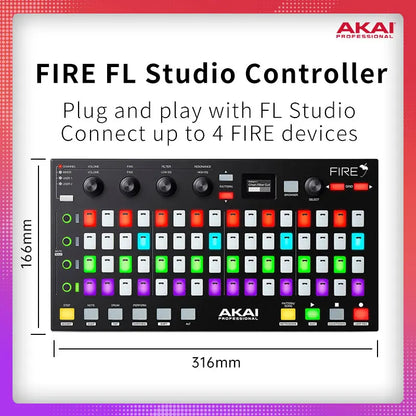 akai professional mpk mini play mk3 plus midi keyboard piano arranger music controller