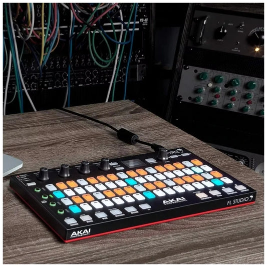 AKAI Professional Fire FL Studio Performance Controller, for DJ Stage with 4 Banks of Assignable Touch-Capacitive Knobs
