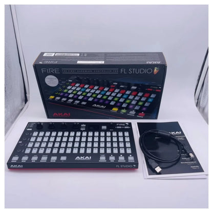 AKAI Professional Fire FL Studio Performance Controller, for DJ Stage with 4 Banks of Assignable Touch-Capacitive Knobs